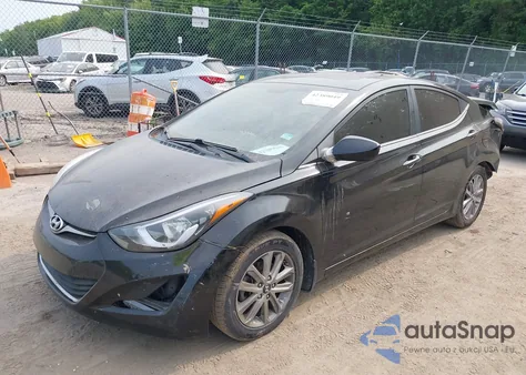 2015 Hyundai Elantra Se из США, поврежденный, VIN KMHDH4AE4FU260555
